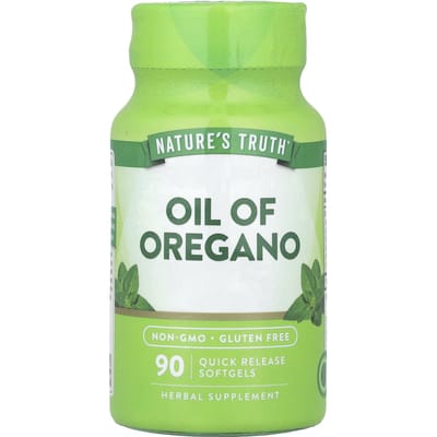 Nature's Truth, Olie van Oregano, Snel Vrijkomende Softgels, 90 Softgels (1.500 mg per softgel)