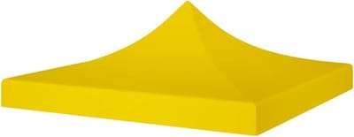 Partytent Dak - Tentzeil - Feest Beschermen - Waterbestendig Materiaal - 3x3 Meter - Geel