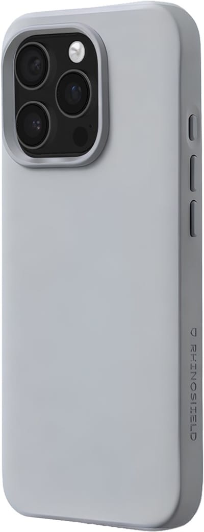 Rhinoshield, Hoesje geschikt voor iPhone 16 Pro - MagSafe Extreem Bestendig & Anti-Scratch, Grijs