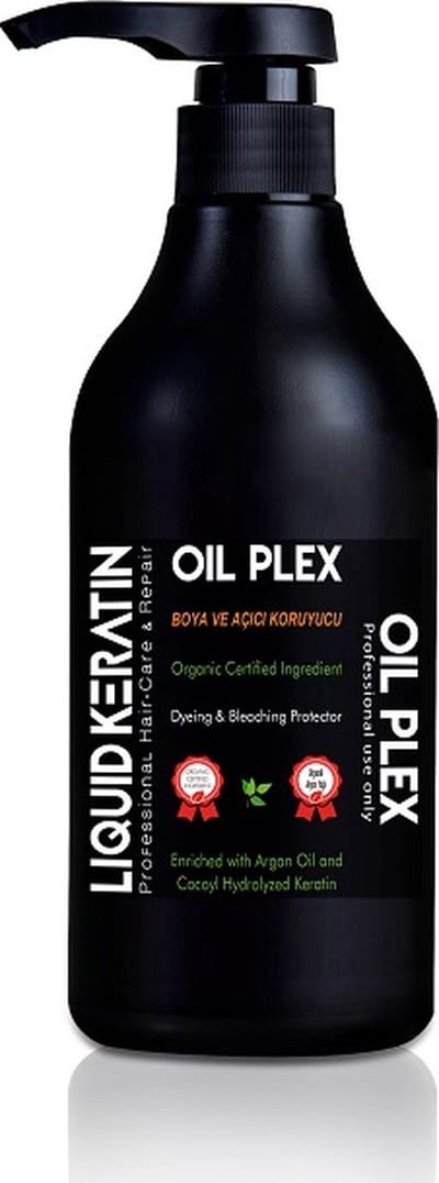 Bio Keratine organic Olie Plex 500 ml - Haarverzorging Product Keratine - Nul Schade Verven Permanenten Coloring Bleken - Haar Reparatie Behandeling - kappers - salon gebruik - Herbal- Bio - Keratin - Keratine - olie Plex
