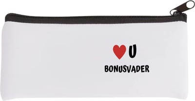 Akyol - love u bonusvader Etui - Papa - de liefste bonusvader - vader cadeautjes - vaderdag - verjaardag - geschenk - kado - 20 bij 9 cm