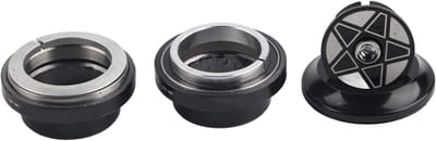 Aluminium Fiets Hoofdkop 34mm met Lagere voor 28.6mm Rechte Stuurbuis en Voorvork Lager