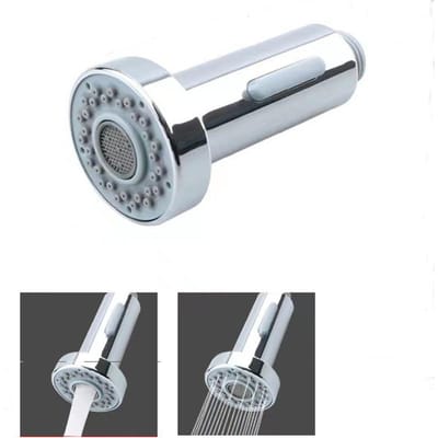 Robinet à tirette Remplace la buse Accessoires de robinet mélangeur de cuisine Tête de douche à pulvérisateur extractible pour robinet de cuisine gray