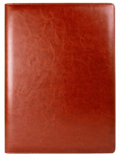 Multo Hannibal Schrijfmap A4 - Kunstleer - Met Schrijfblok - Cognac