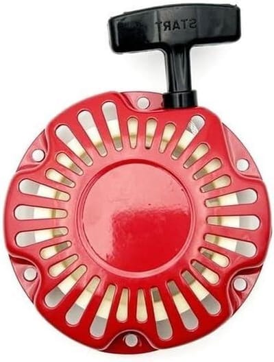 Generator starter - Repeteerstarter Onderdeel - Aggregaat Onderhoud - Duurzaam Metaalontwerp - Standaard Model - Rood
