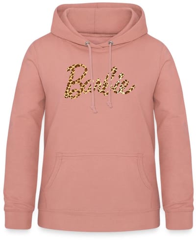 Barbie Leo Print Logo Hoodie Dames