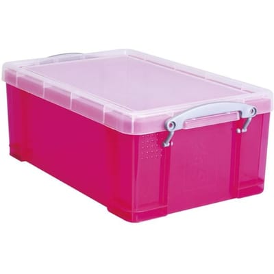 Really Useful Box 9 liter transparant helroze