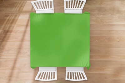 Tafelkleed - Tafellaken - 150x150 cm - Groen - Kleuren - Natuur - Binnen en Buiten