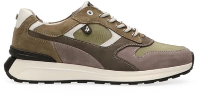 AUSTRALIAN HEREN SNEAKERS GROEN 15.1651.03-EDV KYOTO GREEN LEATHER EDV GREEN-GREY-WHITE MAAT 41