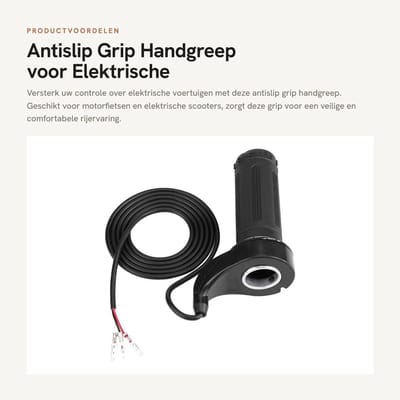 Dailygoods - Antislip Grip Handgreep voor Elektrische Voertuigen