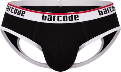 Barcode Berlin Maxime Backless Brief Black - MAAT M - Erotisch Heren Ondergoed - Slip voor Man - Sexy mannen Slip