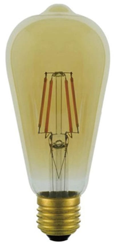 VITO LED Filament Edisonlamp ST64 E27 - 6W (vervangt 60W) - 822lm - 2500K Extra - 220-240V - Energiezuinig