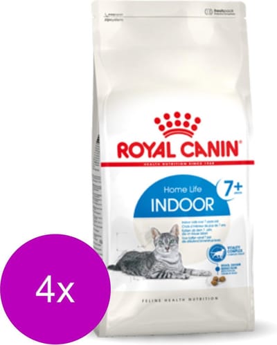 Royal Canin Indoor 7+ - Kattenvoer - 4 x 3.5 kg