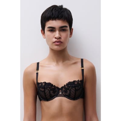 Chantelle Cabaret Sauvage Bra Black Maat: B70 | BH's Outlet | Dames | Zwart