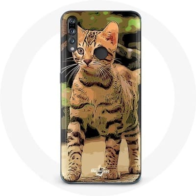 Coque pour Huawei p30 lite Bengal Race de chats dessin Animé