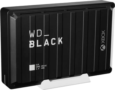 WD BLACK D10 Game Drive for Xbox One - 12TB - External Hard drive - Black