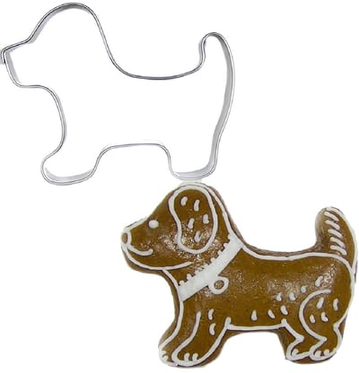 BrandNewCake Uitsteekvorm Hond RVS 7cm