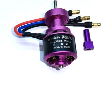 Modelmotor - RC Motor - Hobby Vliegen - Hoge Snelheid - 4300KV - Zwart