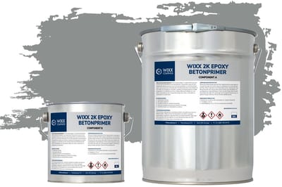 Wixx 2K Epoxy Betonprimer - 20L - 20L - RAL 7042 | Verkeersgrijs A