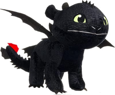 How to train your Dragon 3 / Hoe tem je een Draak 3 - Knuffel - Tandloos - Toothless - 44 cm
