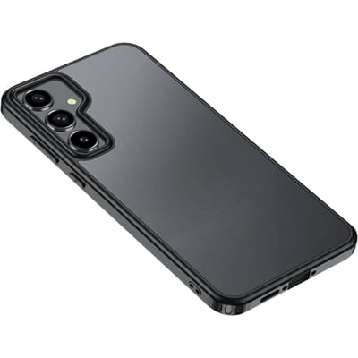 CaseBody Samsung Galaxy A55 Airbag Schokbestendig Hoesje Zwart