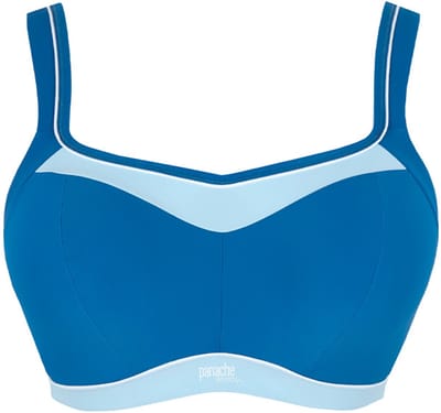 Panache - Power Voorgevormde Sport BH met beugel - Ocean - 70D