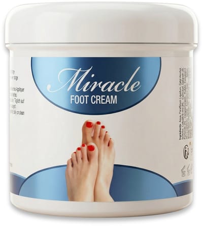 QSL Miracle Voetencrème - Voor zeer droge voeten - Voetverzorging - Eeltcrème - 250ML