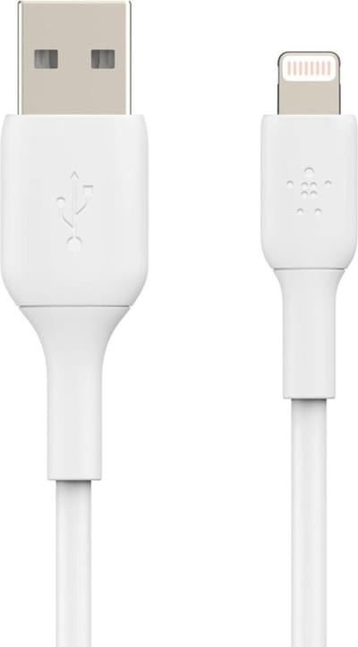 Belkin BOOST↑CHARGE - USB-A naar Lightning Kabel - 0,15 Meter - 12W - Wit