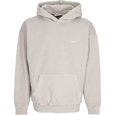 Lichtgewicht hoodie Man Kleine behuizing Pigment Hoodie Fleece Pigment Abbey Stone