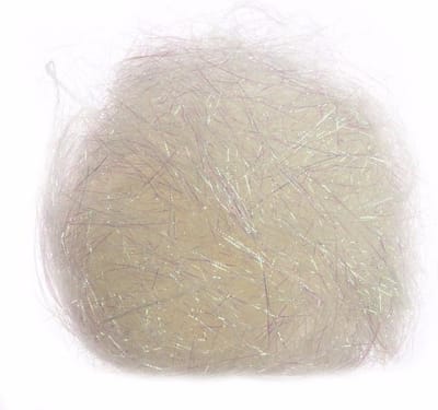 Kerstboom decoratie engelenhaar wit 20 gram
