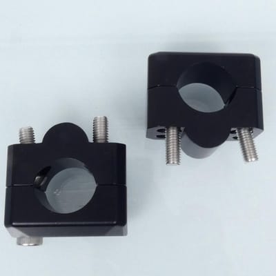 Pontet de guidon Doppler pour Moto Rieju 50 MRT 2009 à 2017 +17 Ø22/28 Neuf