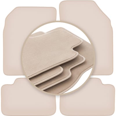 PREMIUM beige matten voor: Nissan Micra K11 hatchback 1992-2003
