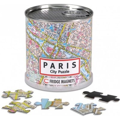 City Puzzle Parijs - Puzzel - Magnetisch - 100 puzzelstukjes