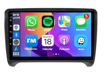 Autoradio 2/32GB met Carplay en Android auto | Geschikt voor Audi TT 2006-2014 | Radio scherm met Navigatie | 2006 2007 2008 2009 2010 2011 2012 2013 2014 | MK2 8J