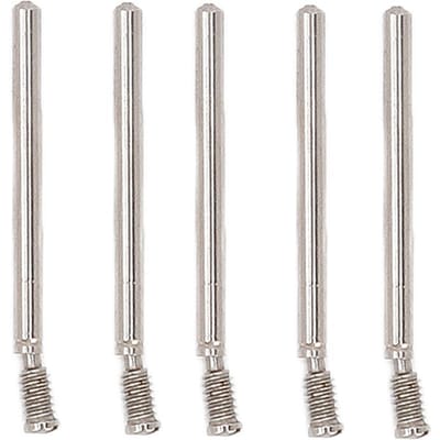Lot de 5 goupilles de liaison à vis pour bracelet de montre, outil professionnel de réparation de tube à vis pour bracelet de montre, accessoires pour gray
