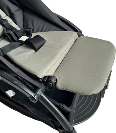 Legsteun voor Kinderwagens - Verlengingsbord voor Comfortabeler Zitgemak - Eenvoudig te Installeren en Reinigen - Geschikt voor Diverse Modellen - Olive Kleur