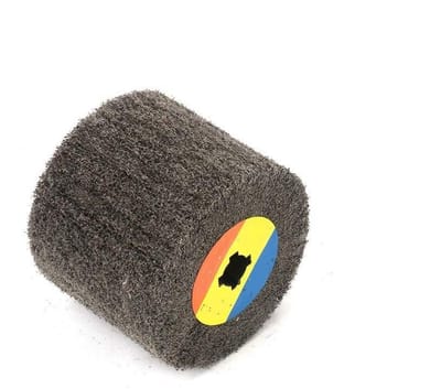 Polijstschijf Nylon - Schuurschijf Slijpschijf - Metaal Bewerken - Voor Diverse Oppervlakken - 120mm Diameter - Niet-geweven