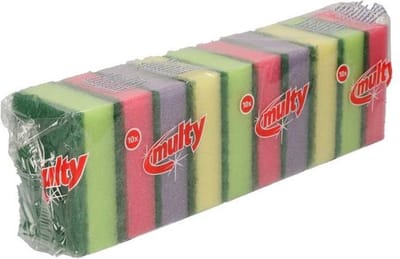 Multy Schuursponsen klein pak a 10 stuks