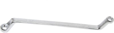 BGS dubbele ringsleutel met E-profiel ringkoppen gebogen SW E6 x E8 - 2281-6X8