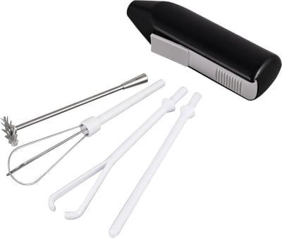 Mini Mixer - Elektrische Mixer - Drankjes Mixen - Draagbaar en Lichtgewicht - 8.99 x 15.6 x 3.1 cm - Zwart