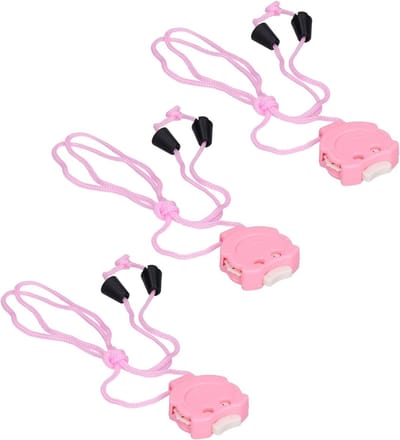 Stekentellers Set - Haak Rijen Tellers - Brei Efficiëntie - Mini Draagbaar Ontwerp - 3 Stuks - Roze