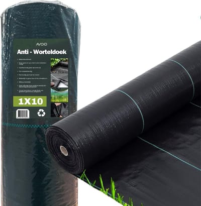 Onkruiddoek - Gronddoek Vlies - Onkruid Vrij Houden - Waterdoorlatend Ademend - 1x10 Meter