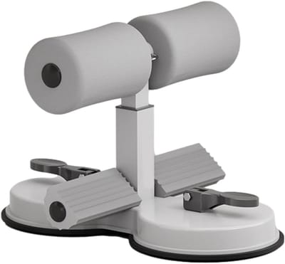 Oefenapparaat Buikspieren - Sit-up Hulp - Thuis Fitness - Dubbele Zuignap Stabiliteit - 28 x 16 x 16 cm - Zwart