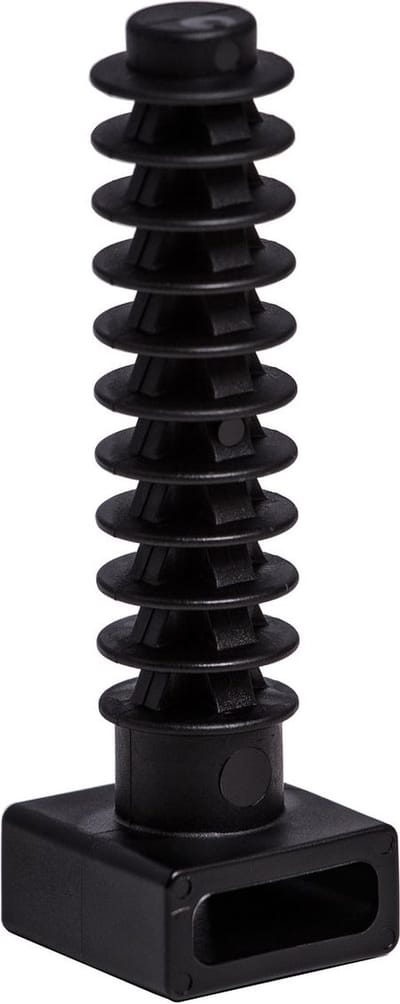 Thorgeon Screw Saddle Cable Support 8x45 black (100 pcs)