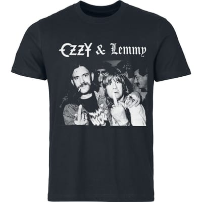 Ozzy Osbourne T-shirt - Hellraiser Ozzy & Lemmy - S tot 5XL - voor Mannen - zwart