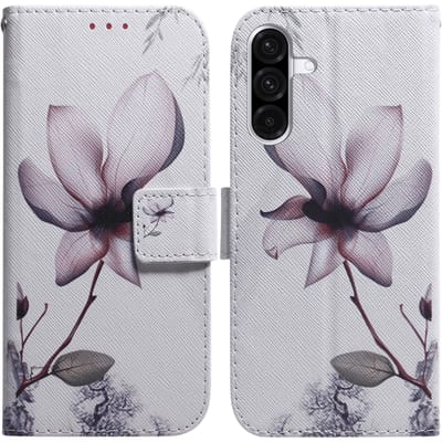 Mocaa Samsung Galaxy A26 5G Floral Bookcase Hoesje Meerkleurig