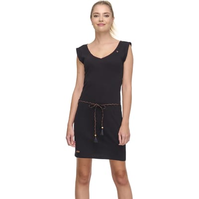 Ragwear zomerjurk slavka Zwart-S (36)