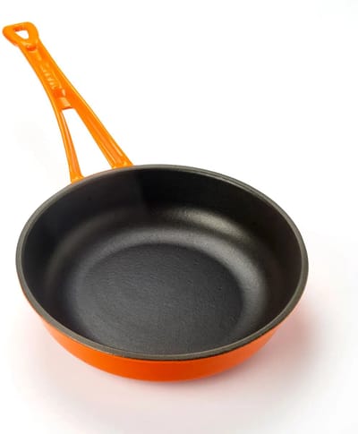 Lava Koekenpan - 24 cm - 1.5 liter - Gietijzer - Oranje