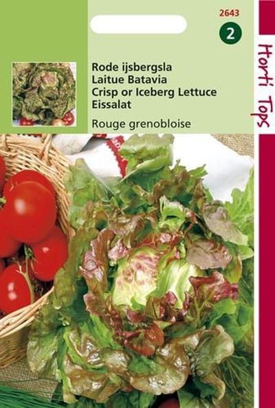 Hortitops Zaden - Kropsla Rouge Grenobloise