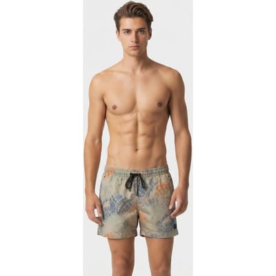 Arena Men's  Chine' Print X-short Sage Taglia: S | Pantaloncini da bagno Outlet | Uomo | Verde